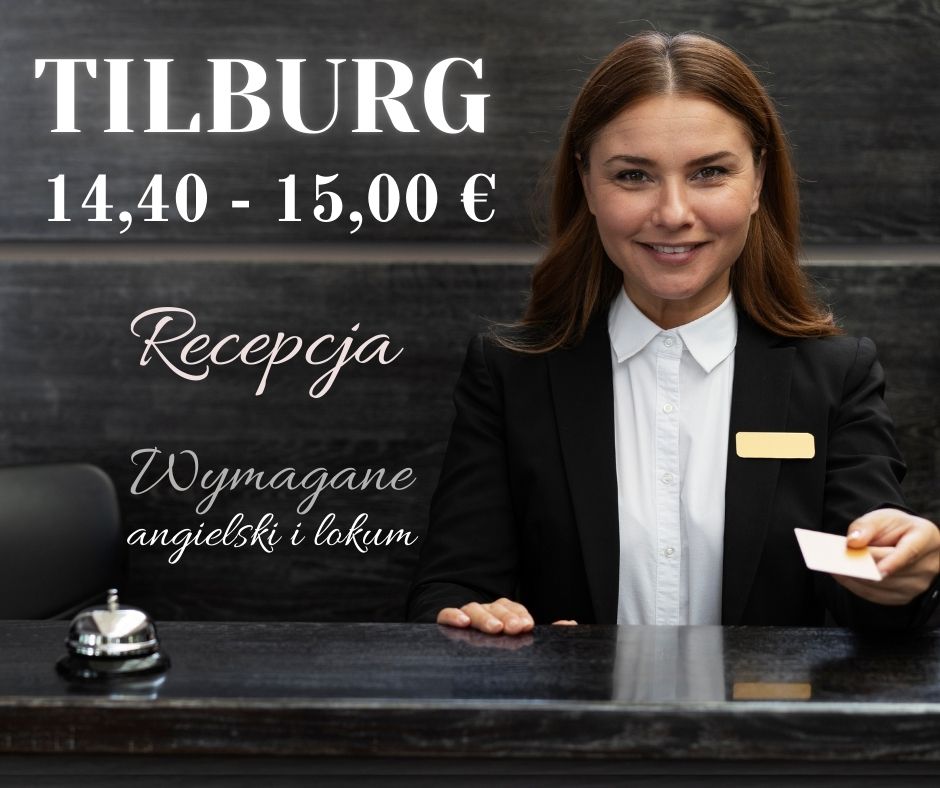 Praca na recepcji logistyki (K/M) szybki start Tilburg